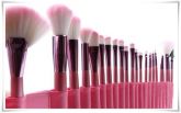 Kit 22 Pincéis Rosa